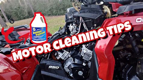 atv cleaner mud|best way to clean atv.